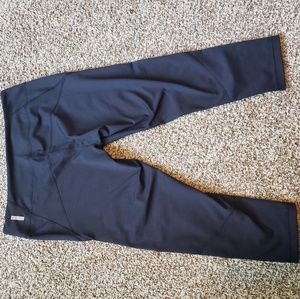 Zella Womens Black Crop Tights size Large